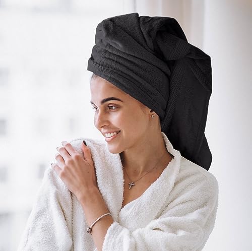 Towel and Linen Mart 100% Cotton Grey 12 Pack Medium Bath Towel Set