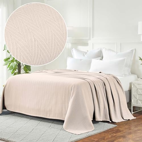 Superior Metro 100% Cotton Blanket, Perfect for Bedroom, Living Room