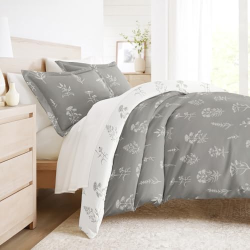 Linens & Hutch Duvet Cover Set Patterned Microfiber Ultra Soft Bedding