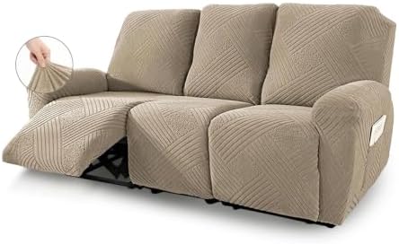 Stretch Recliner Chair Cover, Washable Stay in Place Recliner