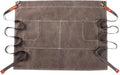 Canvas Work Waist Apron with 4 Pockets, Utility Gardening Half Apron