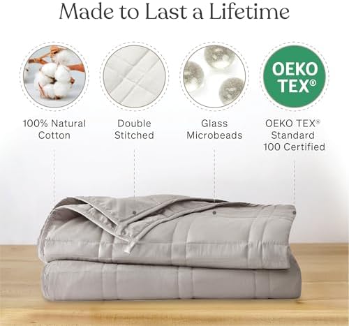 Baloo Weighted Blanket for Adults 15 lb Full/Queen