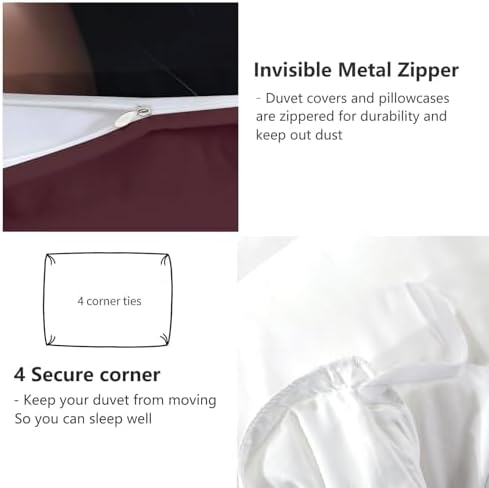 California King Duvet Cover Set Photography Woman Simple Soft