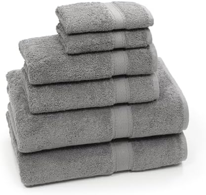 Hotel & Spa Quality Multipiece Turkish Cotton Bath Towels Set of 6