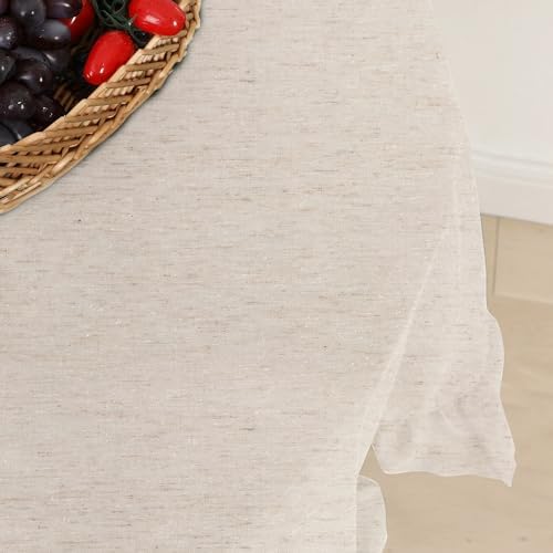 70" Round Decorator Tablecloth Dining and Banquet Rustic Style Linen