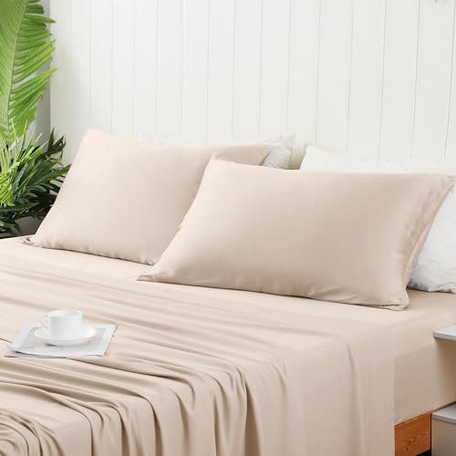 2 Pack Cooling Pillow Cases,Viscose Derived from Bamboo Pillow