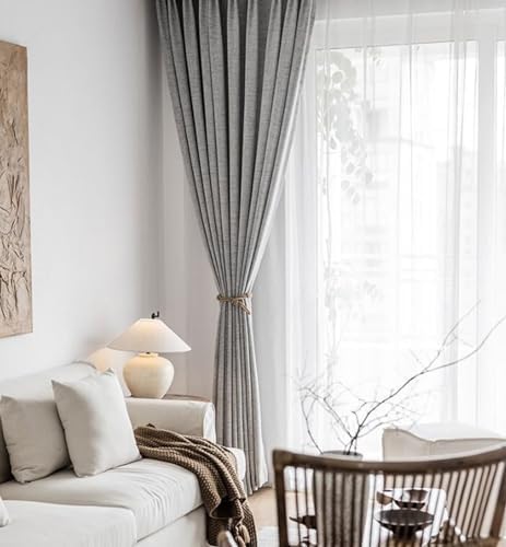 Beydodo Blackout Curtains 84 inches Long 2 Panels Set, Room Curtains