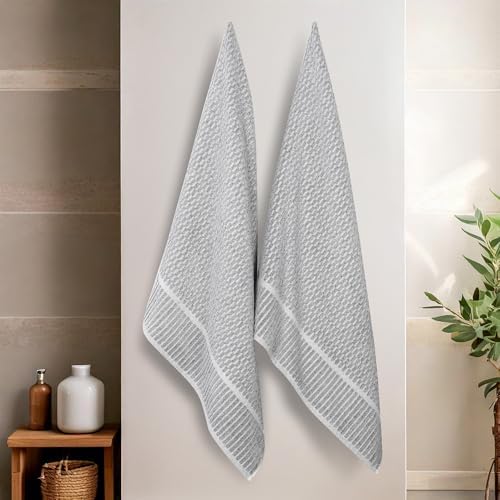 SUPERIOR Juno Viscose Cotton Blend Medium Weight Bath Sheets, for