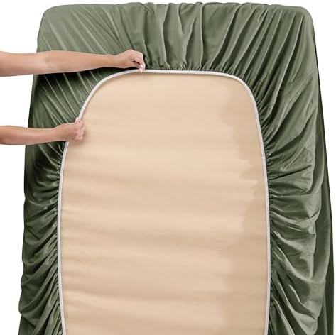 Hearth & Harbor Extra Deep Pocket Sheet Sets, Luxury Soft 6 Piece Bed