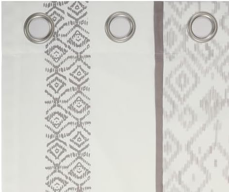 Grand Avenue Taupe Curtain, Grommet Light Filtering Window Curtains