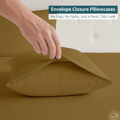 Shreem Linen Luxury 4 Piece Microfiber RV Sheet Set, Deep Pocket Fits