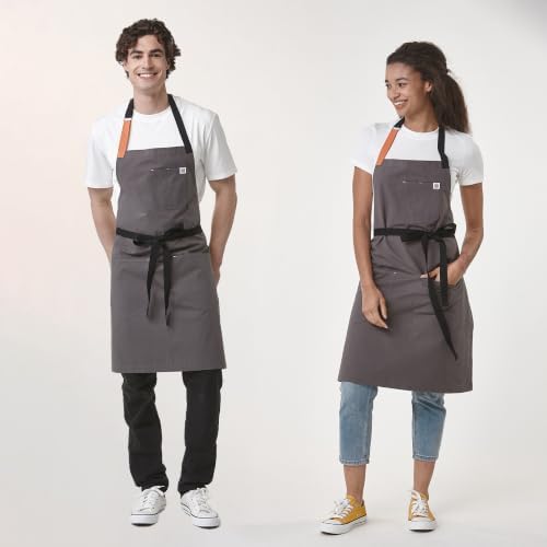Cotton Chef Apron for Women with Pockets 4106GB