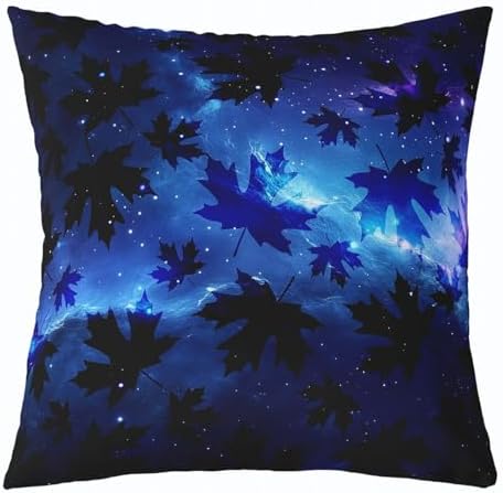 Feelyou Cannabis Leaf Throw Pillow Covers Set of 2 22x22 Inches
