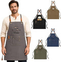 Personalized Canvas Apron for Men Women Custom Printing Name Heavy