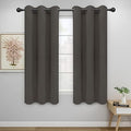 Easy-Going Thermal Grommet Blackout Curtains, 2 Panels 42x72 in, Taupe