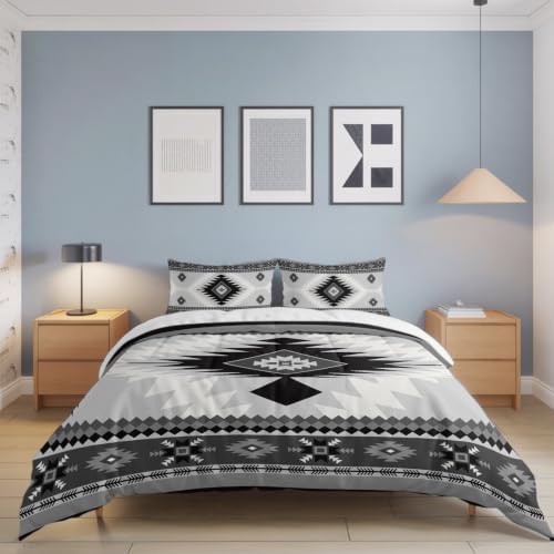 Bohemian Full Duvet Cover Set - 4 Pcs Comforter Cover Bedding Sets