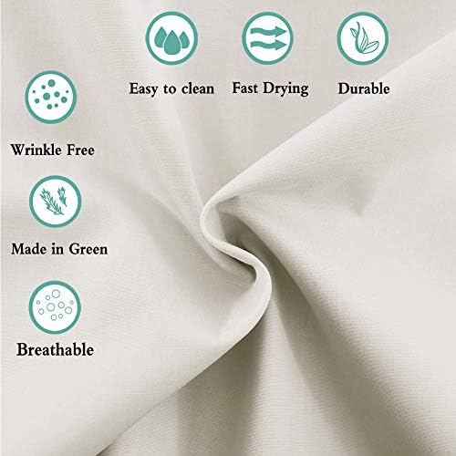 Twin Size Percale Bed Sheets, 200 Thread Count Cotton Polyester Blend
