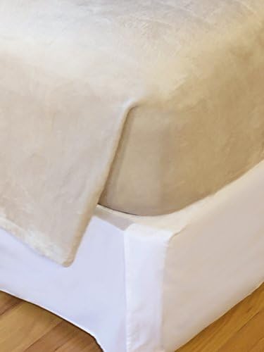 Effortless Bedding Oversized Plush Semi-Fitted Bed Blanket