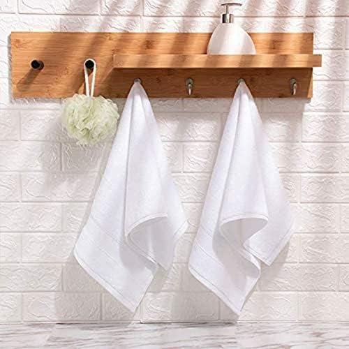 Lchkrep Cotton Hand Towels 2 Pack, Salon Thick Bath Hand Towel,Gym