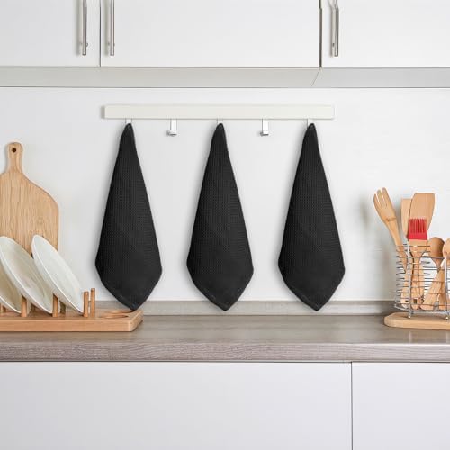 Black and Beige Kitchen Towels