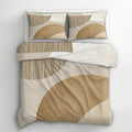 Abstract Geometric Bedding King Size Duvet Cover Set 3 Piece, Boho