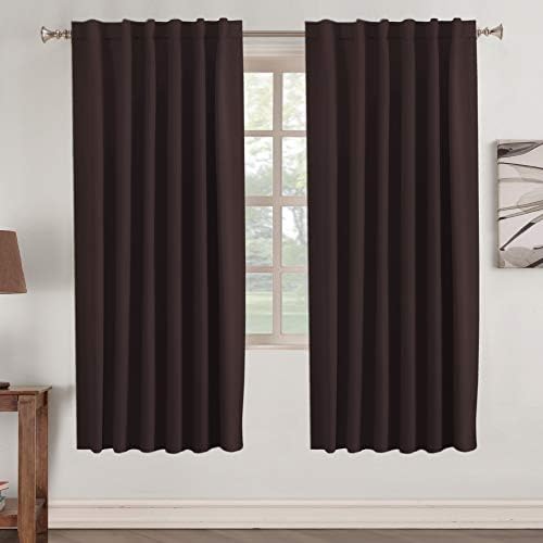 Turquoize Blackout Curtains Thermal Insulated Window Treatment Panels