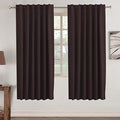 Turquoize Blackout Curtains Thermal Insulated Window Treatment Panels