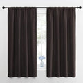 LITTLE BIRD Easy Rod Pocket Hanging Option Blackout Curtains for