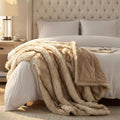 Hyde Lane polyester Blanket - 60x80 Luxury Long Pile Fluffy Decorative