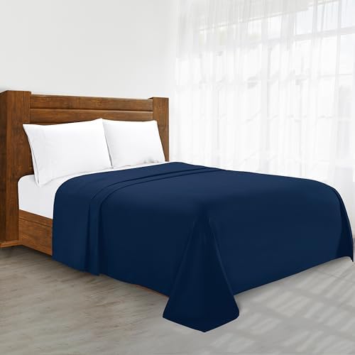 Luxury Flat Sheet on Amazon Elegant Comfort Wrinkle-Free 1500 Premier