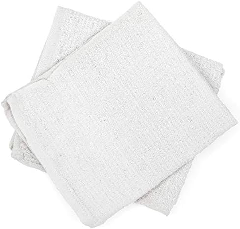 Economy Bar Mops, 100% Cotton, White, 50 Lbs.