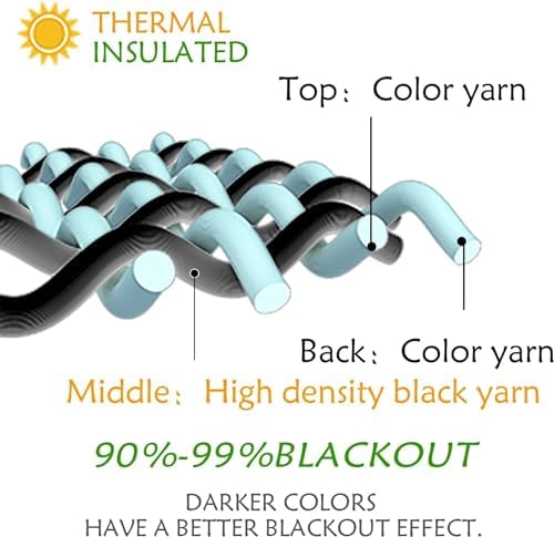 Double Pinch Pleat Blackout Curtain Thermal Insulated Blackout