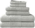 Martex Expression Air Sculpted 6-Piece Towel Set, Grey