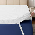 EDILLY 3 Inch Cooling Gel Memory Foam Mattress Topper Queen Size