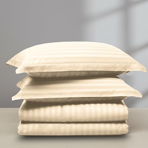 Elegant Comfort Luxury 2-Piece Striped Duvet Cover Set! - 1500 Premier