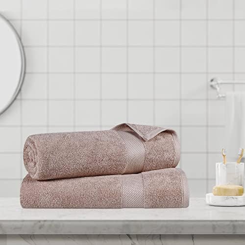 Fawn 2 Piece Cotton Bath Towels 12 in. L X 16 in. W Size, 500 - 699