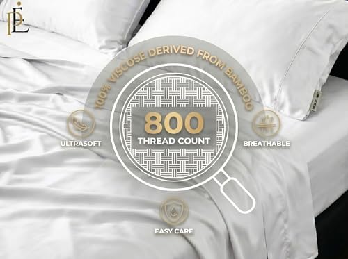 Short King (72"x75") Size Fitted Sheet + 2 Pillowcases Set - 100%