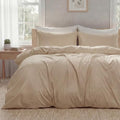 Duvet Cover Set Queen Size Silky Soft Cooling, Rayon Blend from