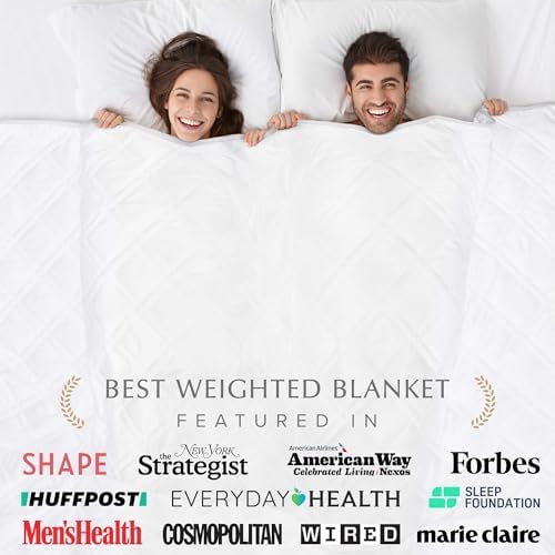 Aricove King Size Weighted Blanket, 22lbs, Cooling Weighted Blankets