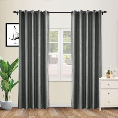 cololeaf coloeaf Blackout Curtains 96 Inches Long Thermal Insulated