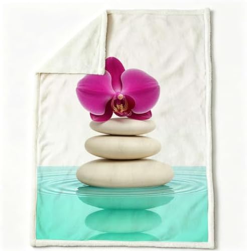 Minimalist Balance Double-Layer Reversible Sherpa Blanket 60”x 80”