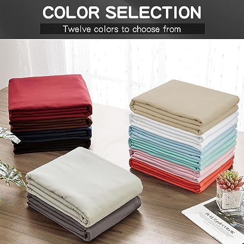 FreshCulture Queen Flat Sheet - Hotel Quality Queen Flat Sheet Only