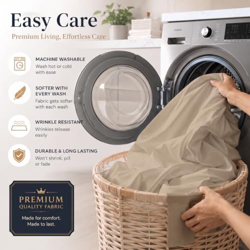 Full XL Sheet Set 1000 Thread Count 100% Cotton, 6 Piece Hotel Bedding