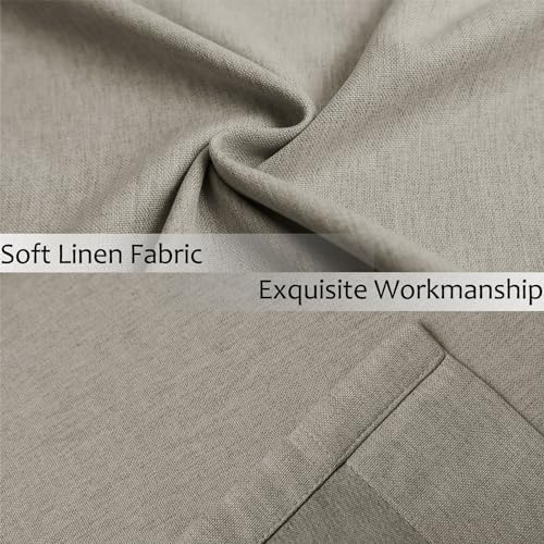Frelement 52" W x 108" L Extra Long Curtains 108 inch Room Darkening