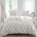 3 Piece Bohemia Duvet Cover Set Full Size,Microfiber Comforter/Quilt