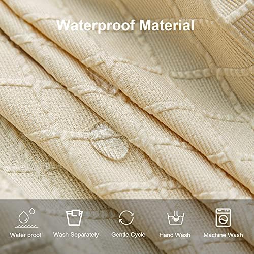 Genina Waterproof Chair Covers for Dining Room Dining Chair Covers