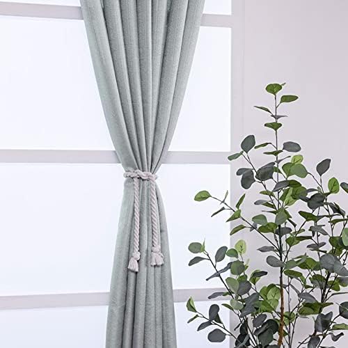Beydodo Curtains Sheer 63 Inch Length, Room Curtains for Bedroom 2