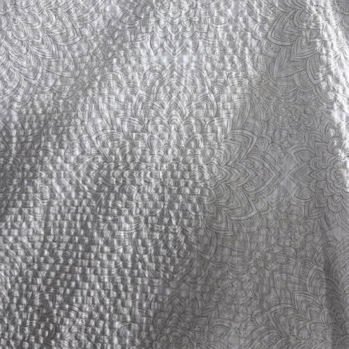 3 Pieces Duvet Cover Set, Soft Microfiber Polyester Botanical Print