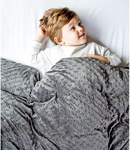 Harkla Kids Weighted Blanket - 10lb Cooling Weighted Blanket for Kids