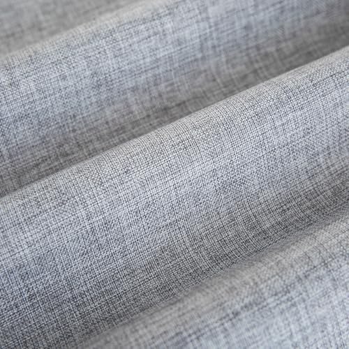 GLORY SEASON Houndstooth Bordered Tablecloth Linen Style Rustic